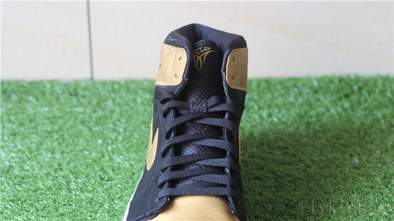 Air Jordan 1 I Retro High OG Black Gold Metallic